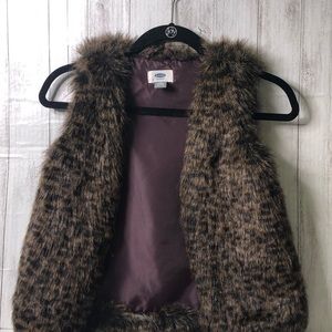 Kids Old Navy Faux fur coat